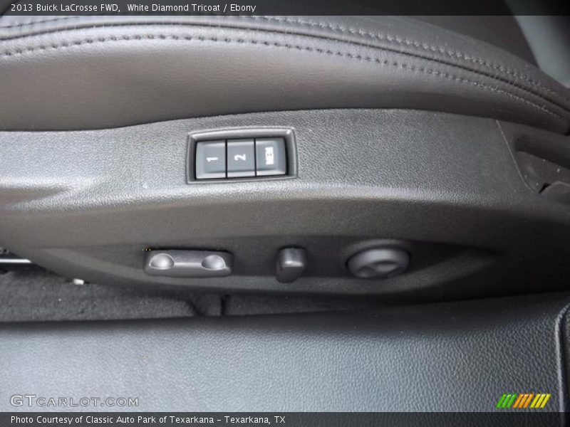 White Diamond Tricoat / Ebony 2013 Buick LaCrosse FWD