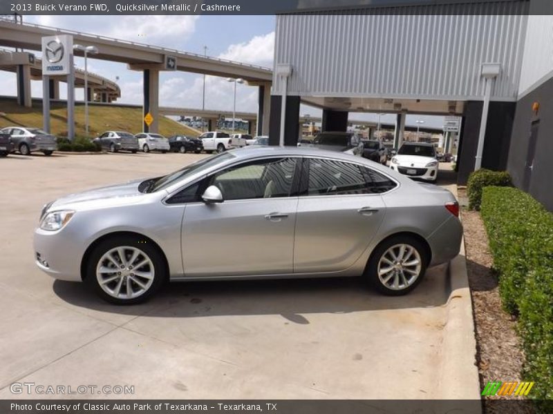 Quicksilver Metallic / Cashmere 2013 Buick Verano FWD