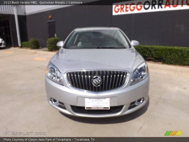 Quicksilver Metallic / Cashmere 2013 Buick Verano FWD