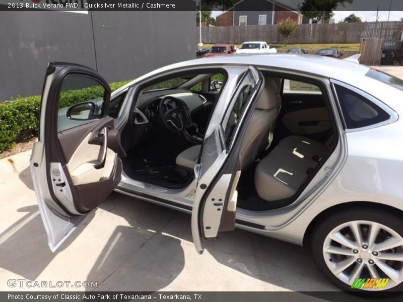 Quicksilver Metallic / Cashmere 2013 Buick Verano FWD