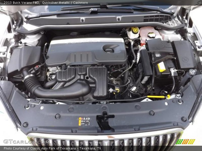 Quicksilver Metallic / Cashmere 2013 Buick Verano FWD