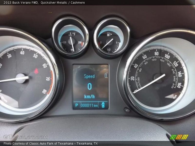 Quicksilver Metallic / Cashmere 2013 Buick Verano FWD