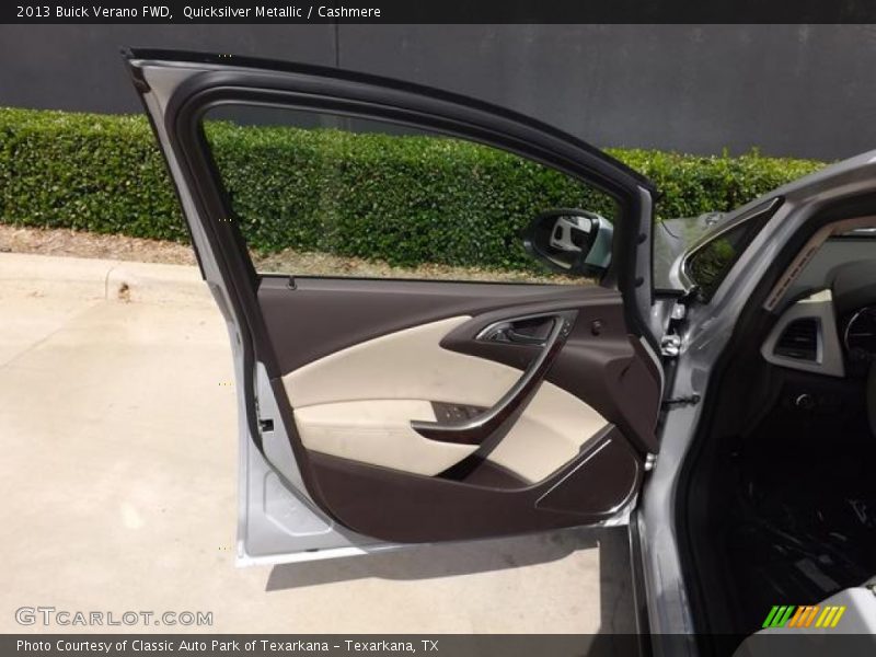 Quicksilver Metallic / Cashmere 2013 Buick Verano FWD