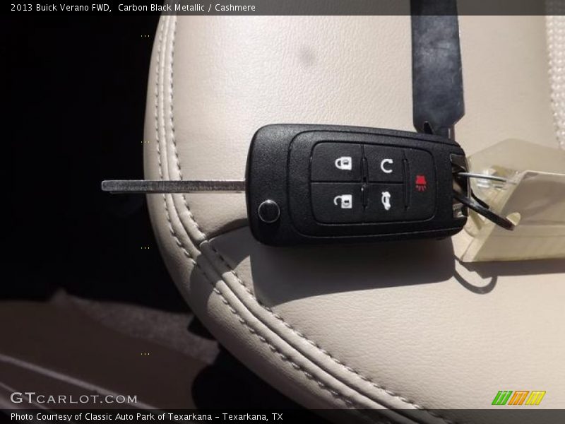 Carbon Black Metallic / Cashmere 2013 Buick Verano FWD