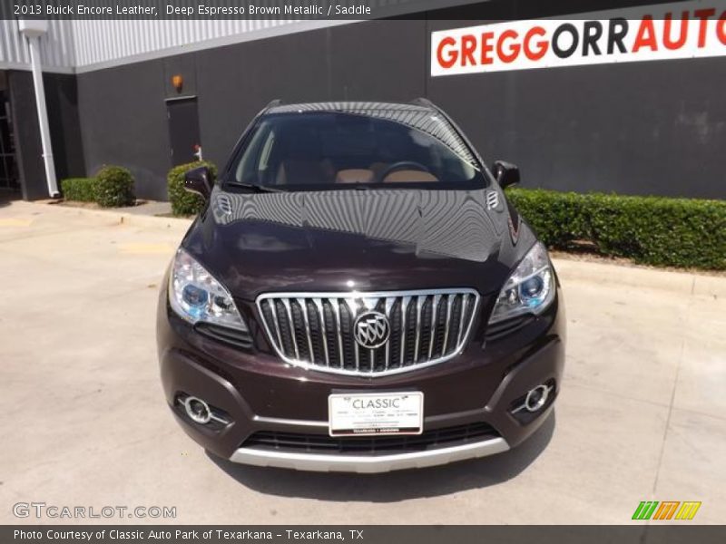 Deep Espresso Brown Metallic / Saddle 2013 Buick Encore Leather