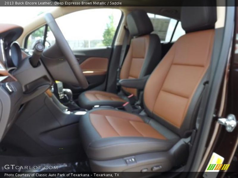 Deep Espresso Brown Metallic / Saddle 2013 Buick Encore Leather