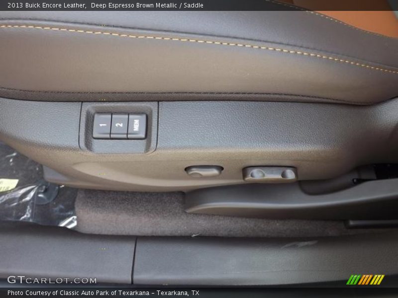 Deep Espresso Brown Metallic / Saddle 2013 Buick Encore Leather