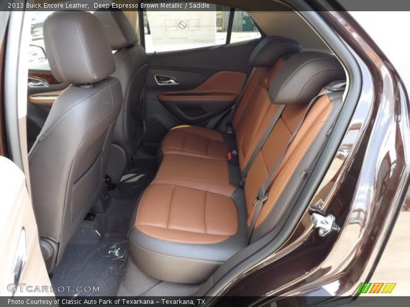 Deep Espresso Brown Metallic / Saddle 2013 Buick Encore Leather