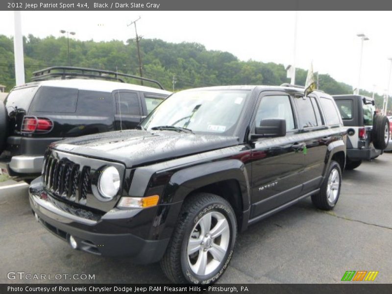 Black / Dark Slate Gray 2012 Jeep Patriot Sport 4x4