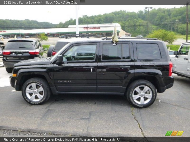 Black / Dark Slate Gray 2012 Jeep Patriot Sport 4x4