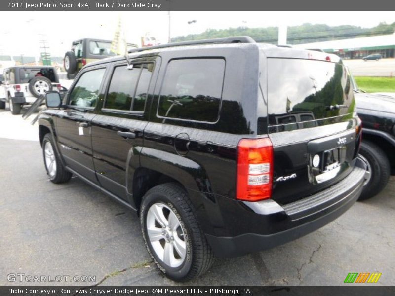 Black / Dark Slate Gray 2012 Jeep Patriot Sport 4x4