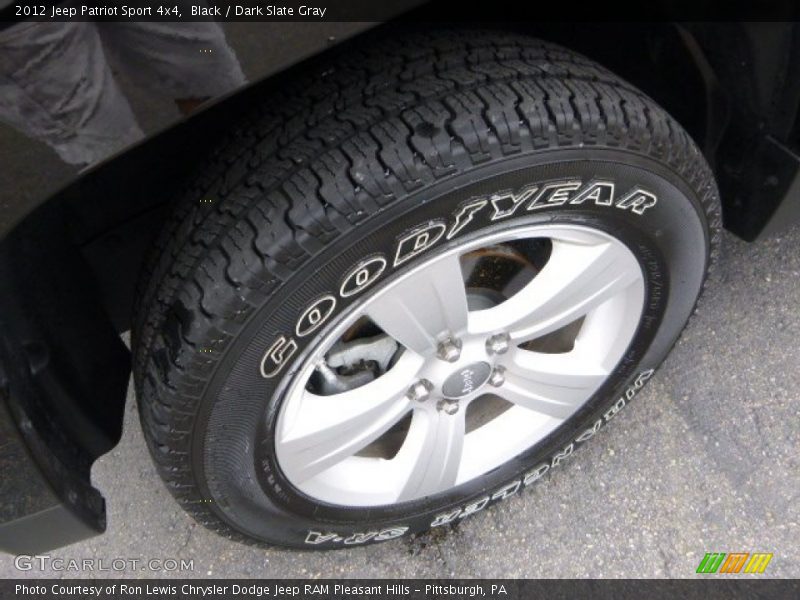 Black / Dark Slate Gray 2012 Jeep Patriot Sport 4x4