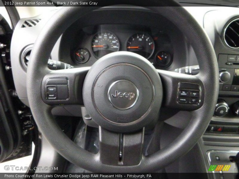 Black / Dark Slate Gray 2012 Jeep Patriot Sport 4x4