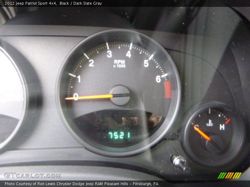 Black / Dark Slate Gray 2012 Jeep Patriot Sport 4x4