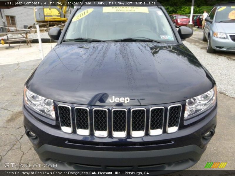 Blackberry Pearl / Dark Slate Gray/Light Pebble Beige 2011 Jeep Compass 2.4 Latitude