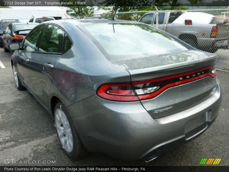 Tungsten Metallic / Black 2013 Dodge Dart SXT