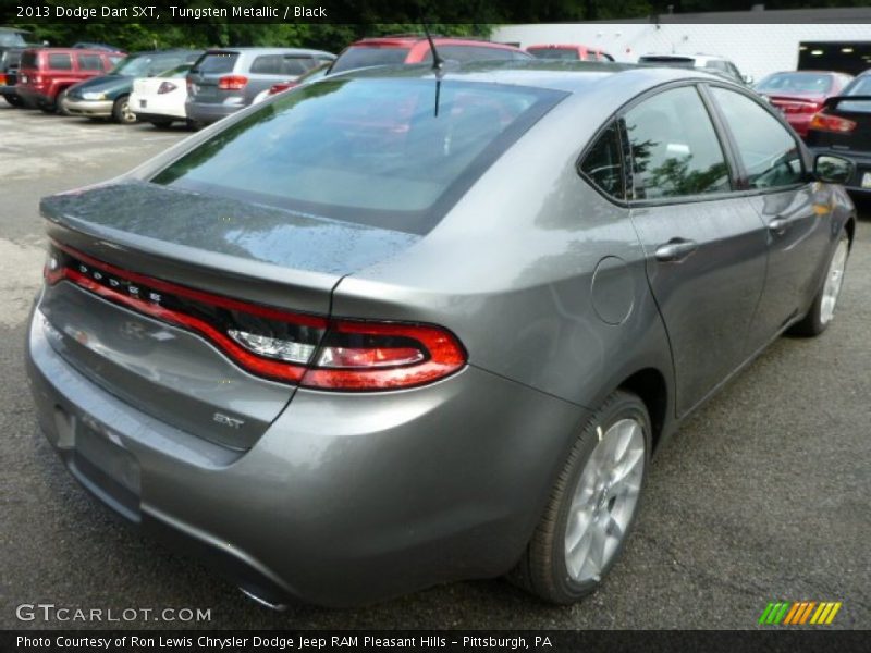 Tungsten Metallic / Black 2013 Dodge Dart SXT