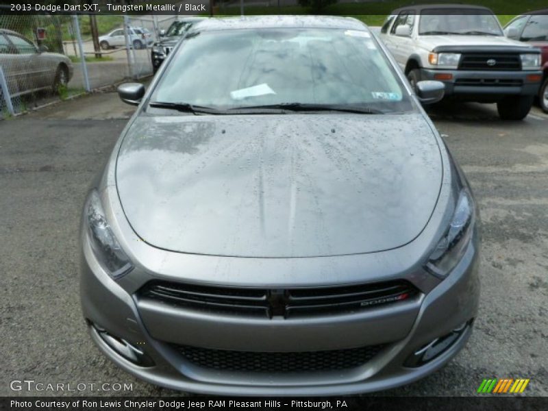 Tungsten Metallic / Black 2013 Dodge Dart SXT