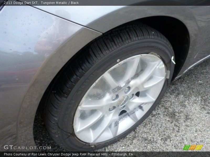 Tungsten Metallic / Black 2013 Dodge Dart SXT