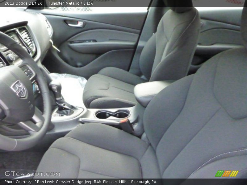 Tungsten Metallic / Black 2013 Dodge Dart SXT