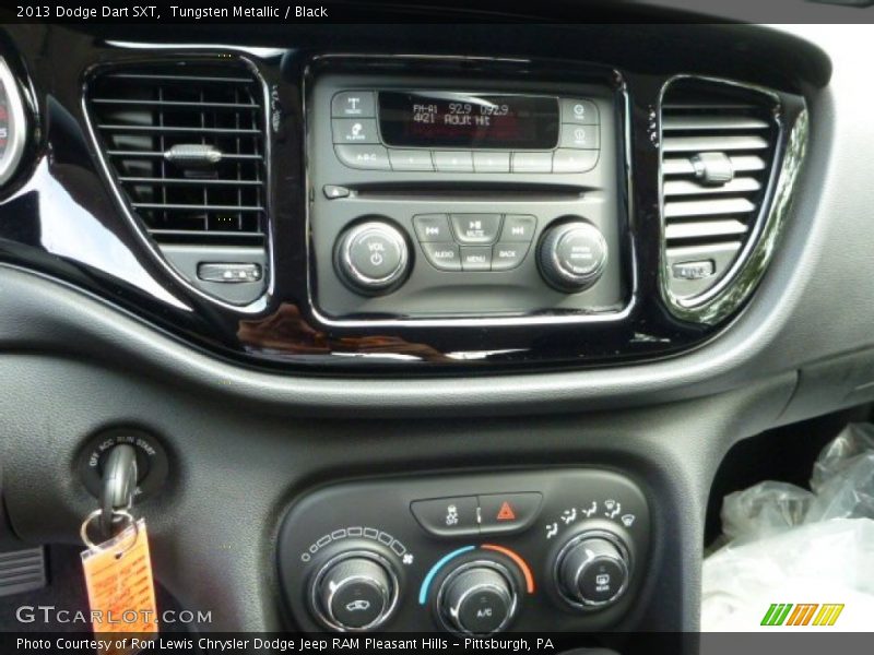 Tungsten Metallic / Black 2013 Dodge Dart SXT
