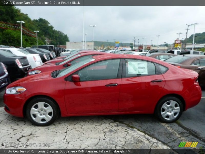 Redline 2-Coat Pearl / Black 2013 Dodge Dart SE