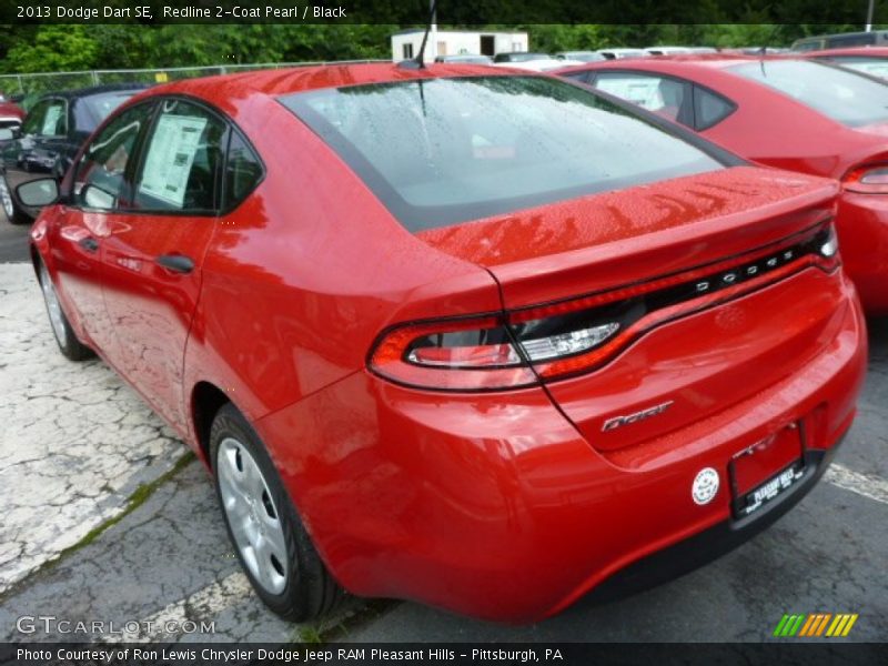 Redline 2-Coat Pearl / Black 2013 Dodge Dart SE