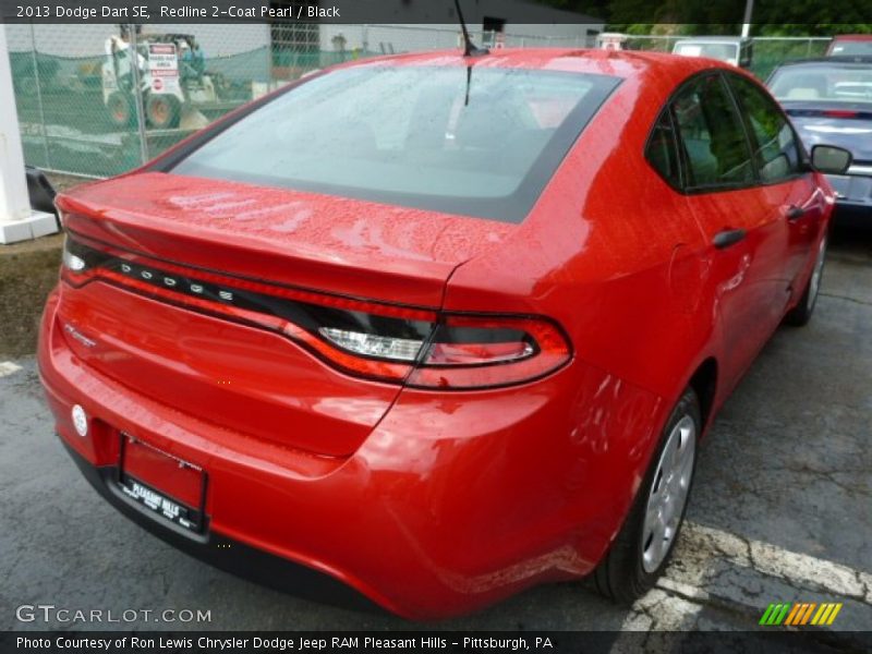 Redline 2-Coat Pearl / Black 2013 Dodge Dart SE