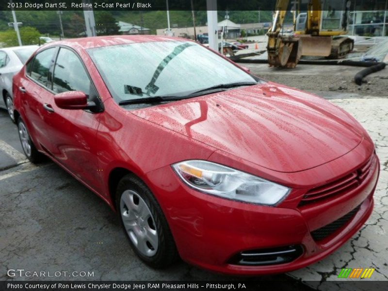 Redline 2-Coat Pearl / Black 2013 Dodge Dart SE