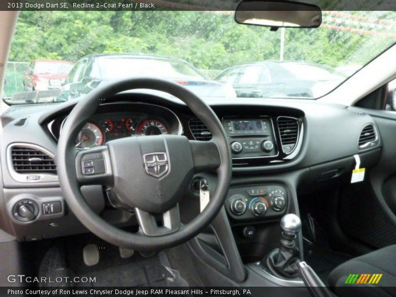 Redline 2-Coat Pearl / Black 2013 Dodge Dart SE