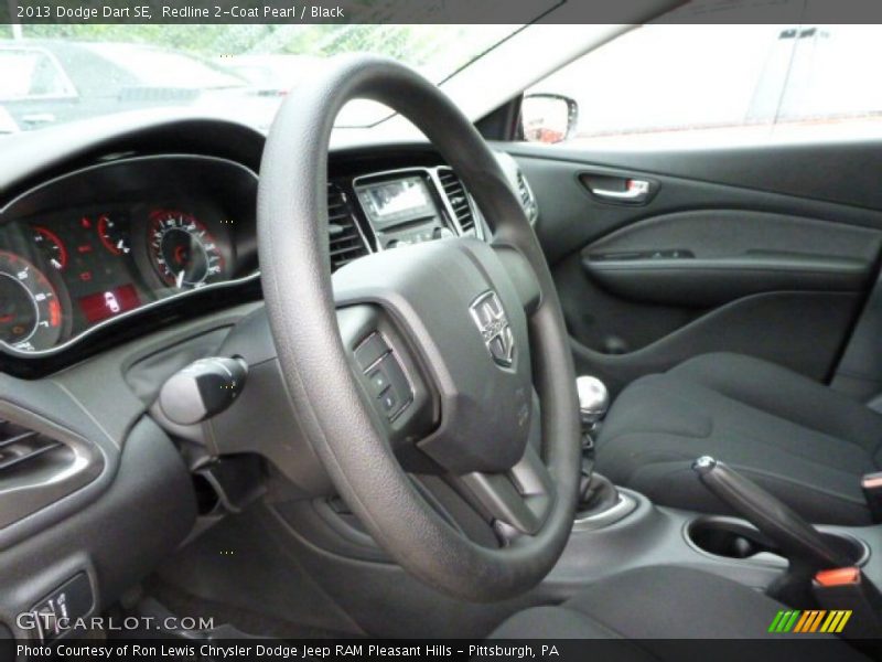 Redline 2-Coat Pearl / Black 2013 Dodge Dart SE