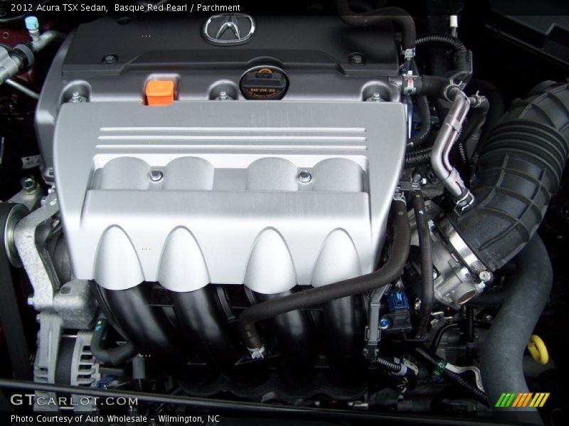 Basque Red Pearl / Parchment 2012 Acura TSX Sedan