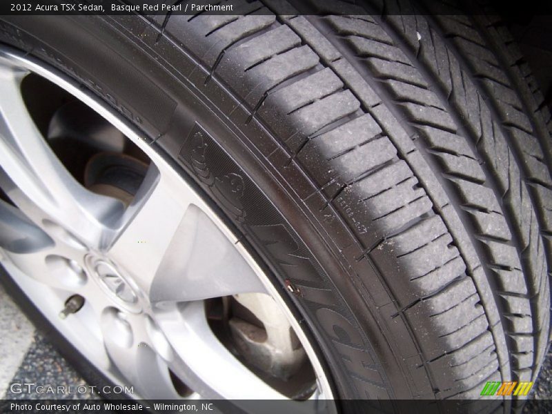 Basque Red Pearl / Parchment 2012 Acura TSX Sedan