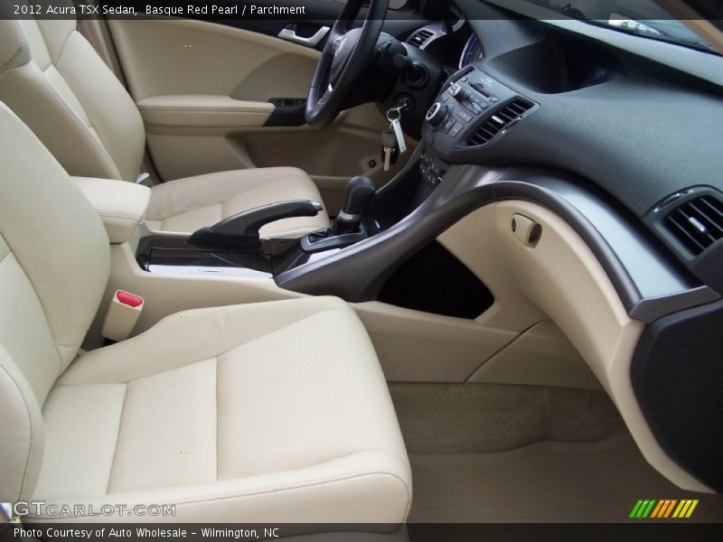 Basque Red Pearl / Parchment 2012 Acura TSX Sedan