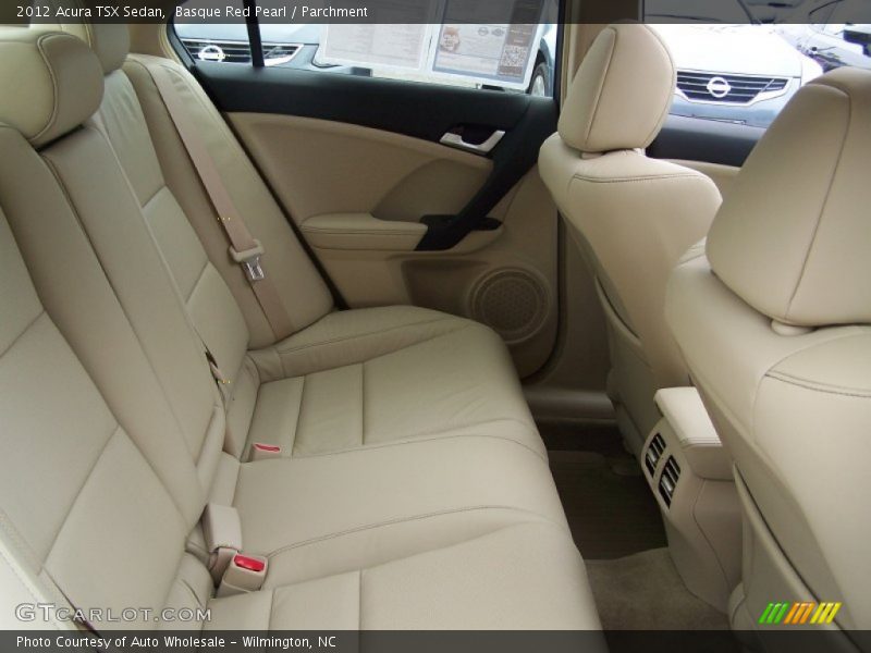 Basque Red Pearl / Parchment 2012 Acura TSX Sedan