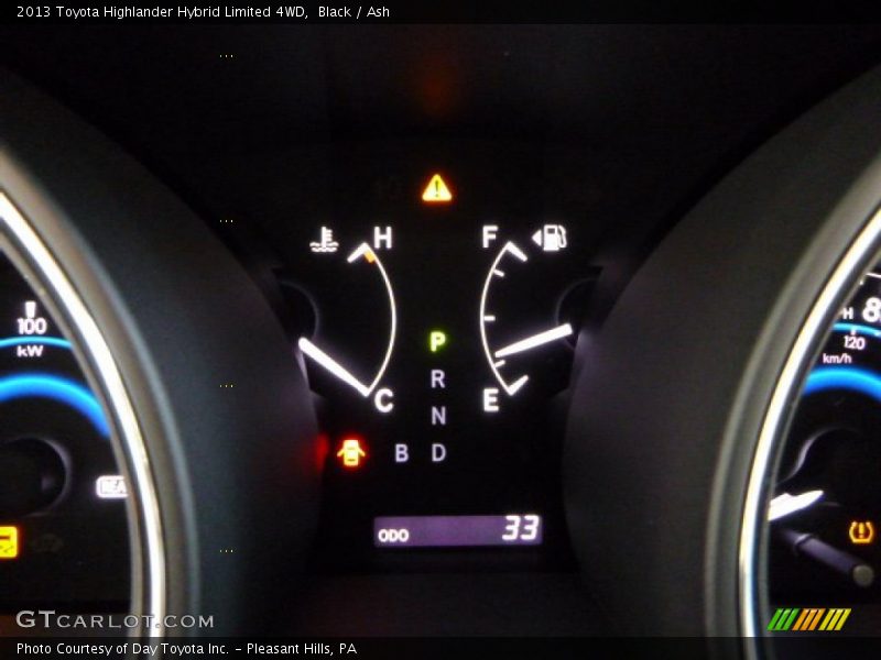 Black / Ash 2013 Toyota Highlander Hybrid Limited 4WD