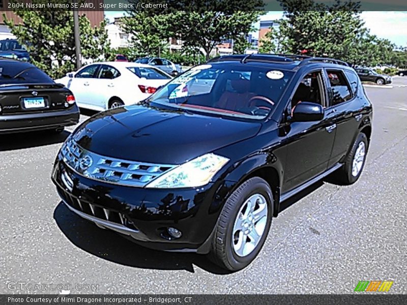 Super Black / Cabernet 2004 Nissan Murano SE AWD