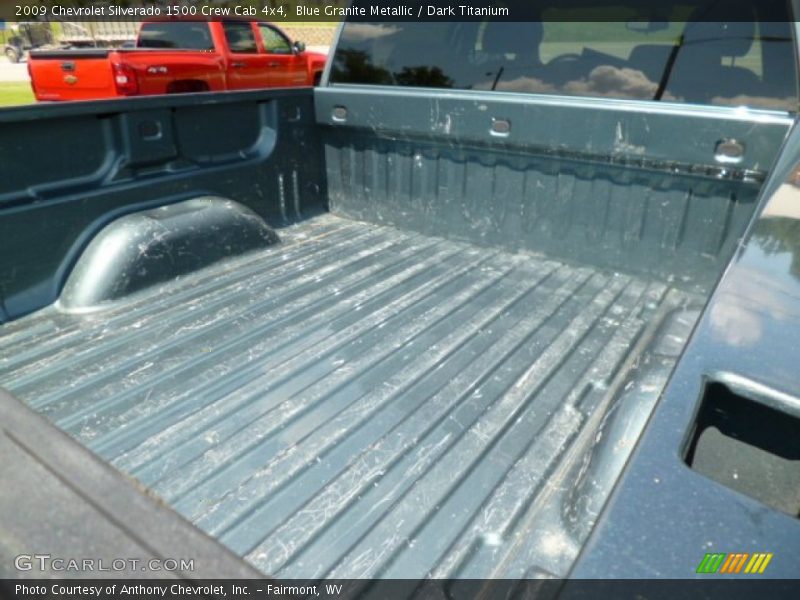 Blue Granite Metallic / Dark Titanium 2009 Chevrolet Silverado 1500 Crew Cab 4x4