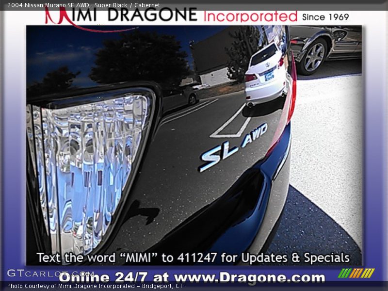 Super Black / Cabernet 2004 Nissan Murano SE AWD