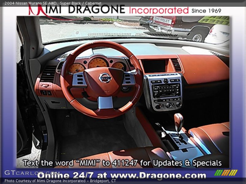 Super Black / Cabernet 2004 Nissan Murano SE AWD