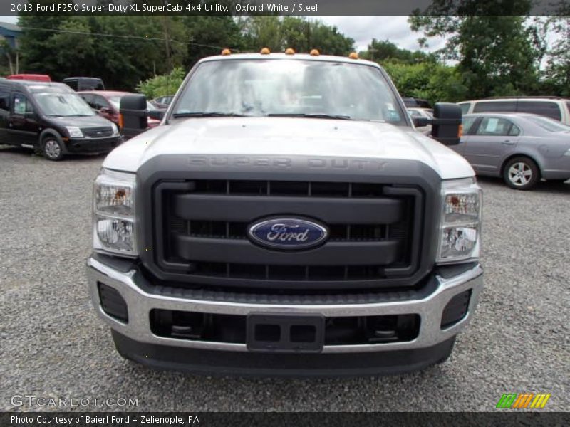 Oxford White / Steel 2013 Ford F250 Super Duty XL SuperCab 4x4 Utility