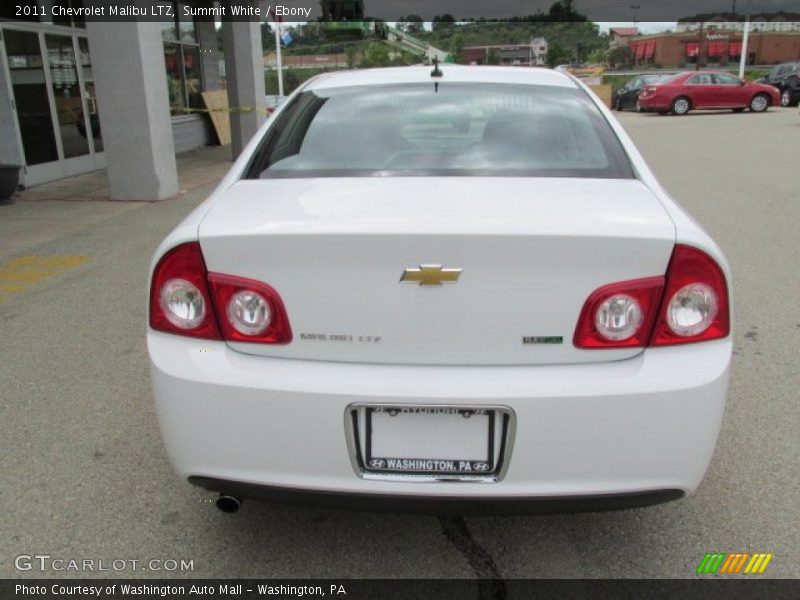 Summit White / Ebony 2011 Chevrolet Malibu LTZ