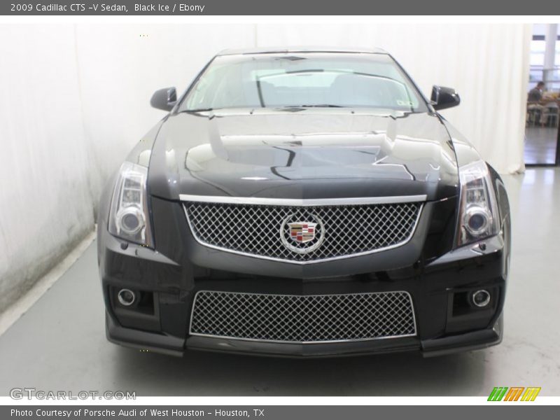 Black Ice / Ebony 2009 Cadillac CTS -V Sedan