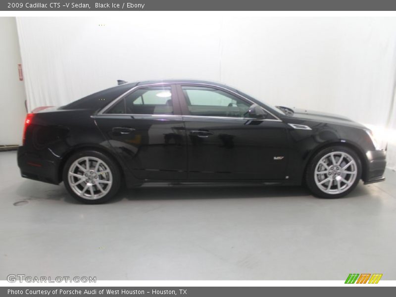 Black Ice / Ebony 2009 Cadillac CTS -V Sedan