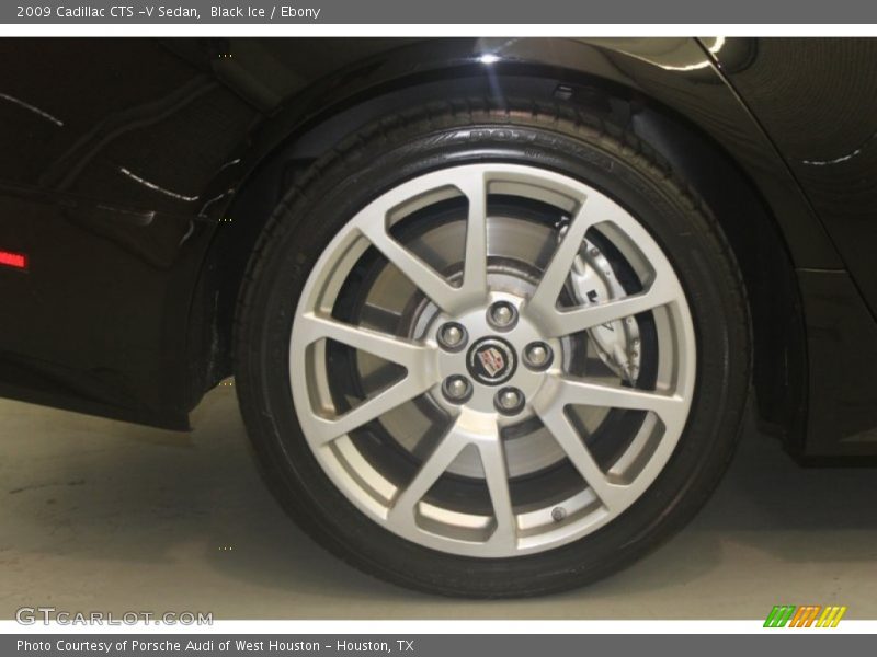 Black Ice / Ebony 2009 Cadillac CTS -V Sedan