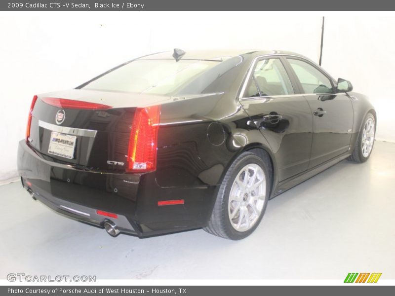 Black Ice / Ebony 2009 Cadillac CTS -V Sedan