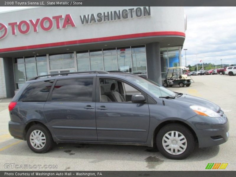 Slate Metallic / Stone 2008 Toyota Sienna LE