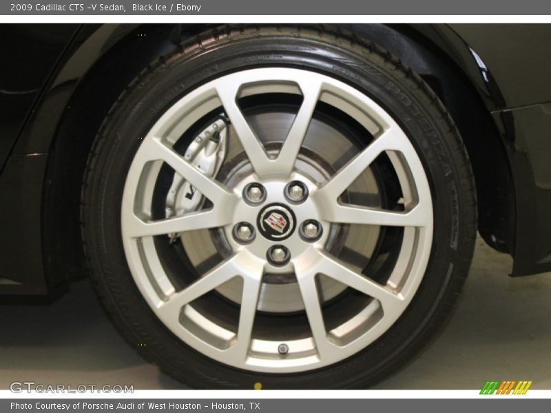 Black Ice / Ebony 2009 Cadillac CTS -V Sedan