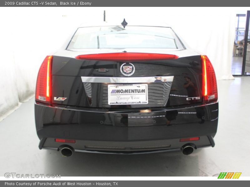 Black Ice / Ebony 2009 Cadillac CTS -V Sedan