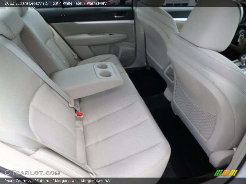 Satin White Pearl / Warm Ivory 2012 Subaru Legacy 2.5i